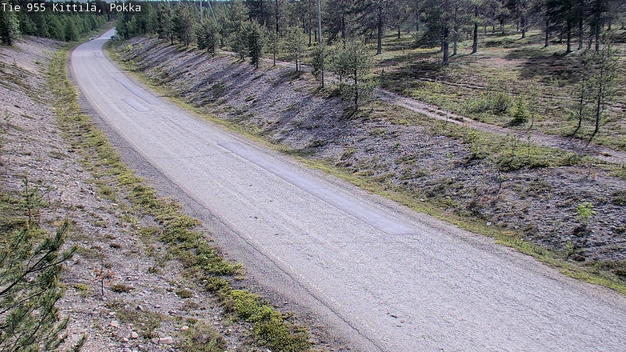 Kelikamerat Kuva Tie 955 Kittilä, Pokka, Kittilä, Lappi