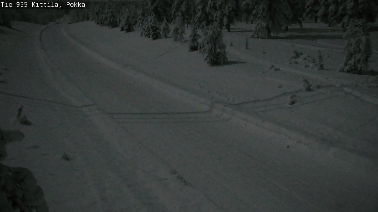 Kelikamerat Kuva Tie 955 Kittilä, Pokka, Kittilä, Lappi