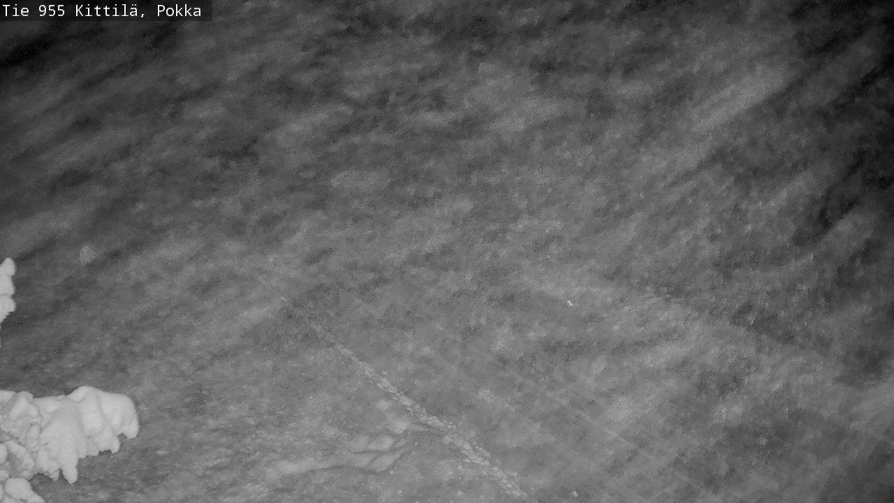 Weather Camera Image Road 955 Kittilä, Pokka, Kittilä, Lappi