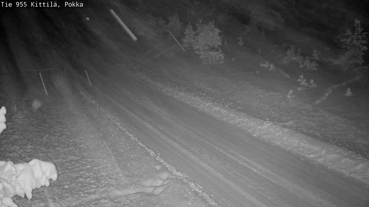Weather Camera Image Road 955 Kittilä, Pokka, Kittilä, Lappi