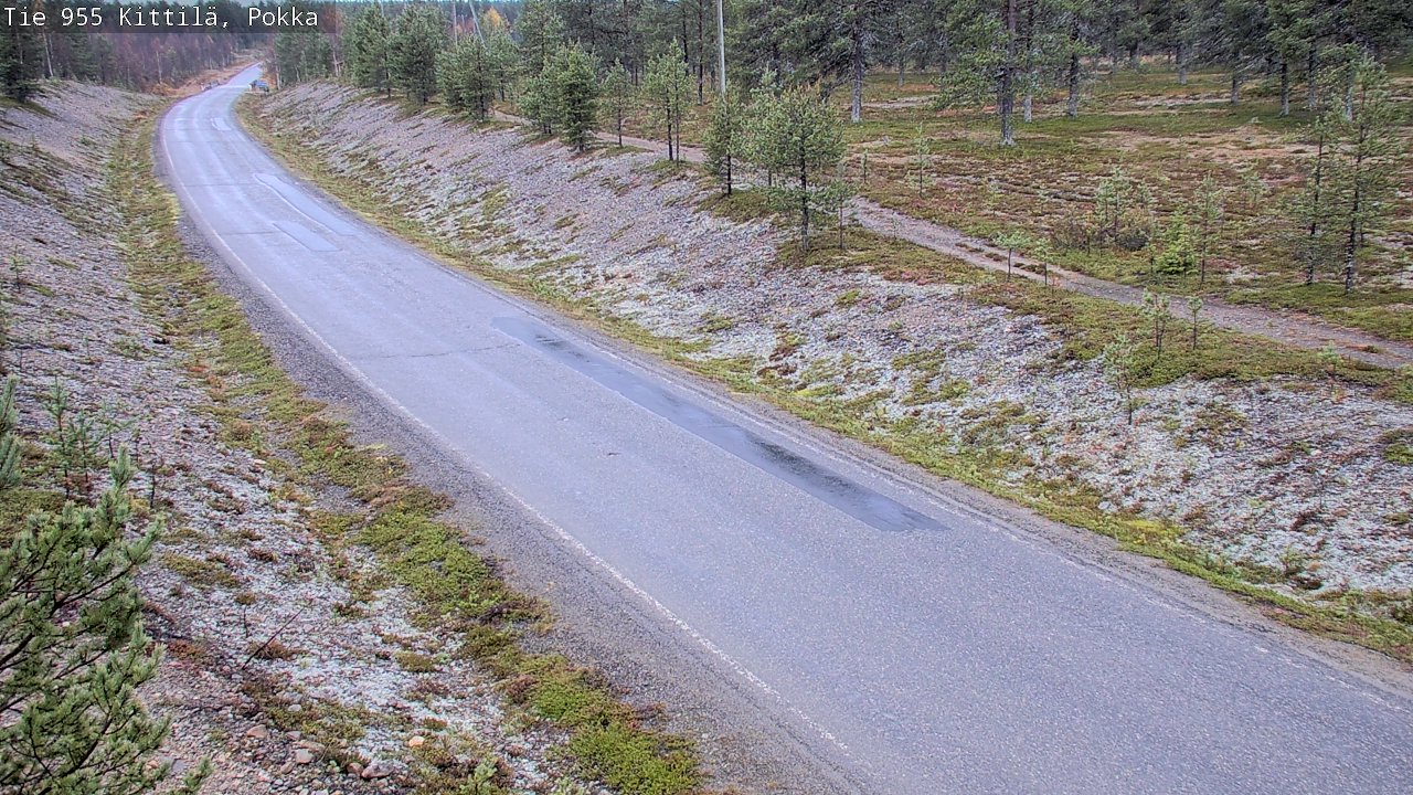 Kelikamerat Kuva Tie 955 Kittilä, Pokka, Kittilä, Lappi
