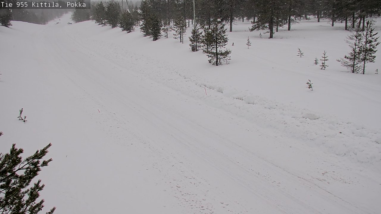 Kelikamerat Kuva Tie 955 Kittilä, Pokka, Kittilä, Lappi