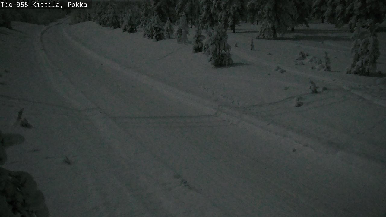 Kelikamerat Kuva Tie 955 Kittilä, Pokka, Kittilä, Lappi