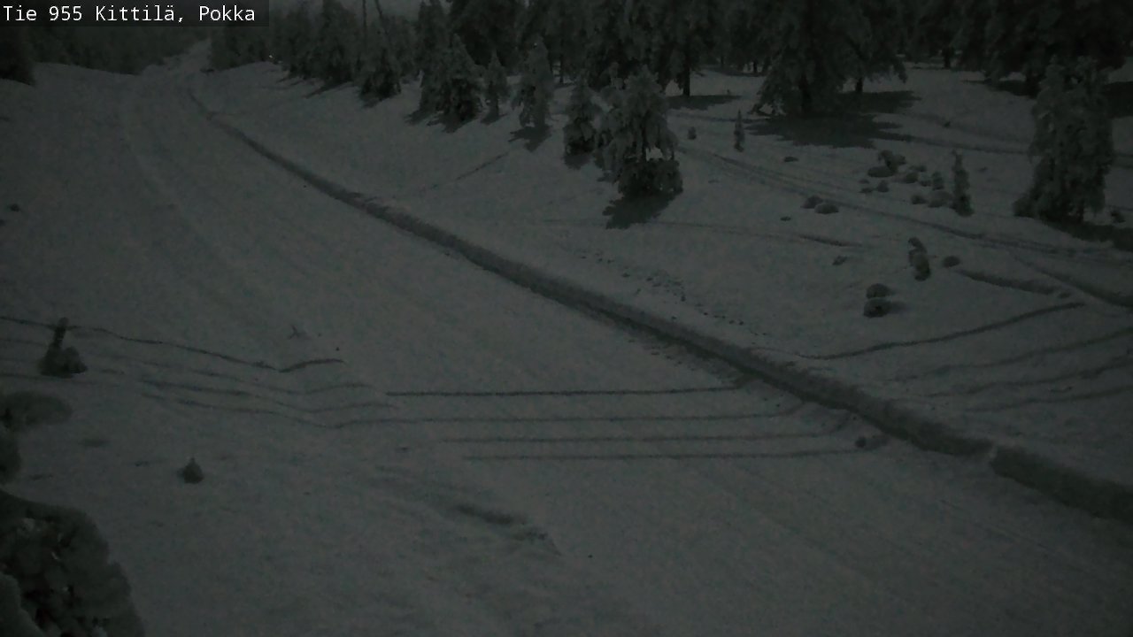 Kelikamerat Kuva Tie 955 Kittilä, Pokka, Kittilä, Lappi