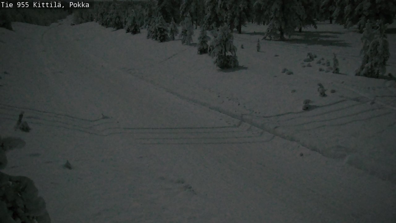 Kelikamerat Kuva Tie 955 Kittilä, Pokka, Kittilä, Lappi