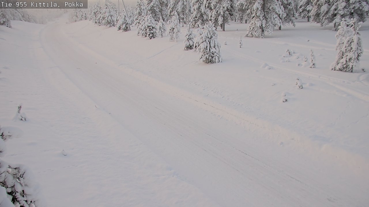Kelikamerat Kuva Tie 955 Kittilä, Pokka, Kittilä, Lappi