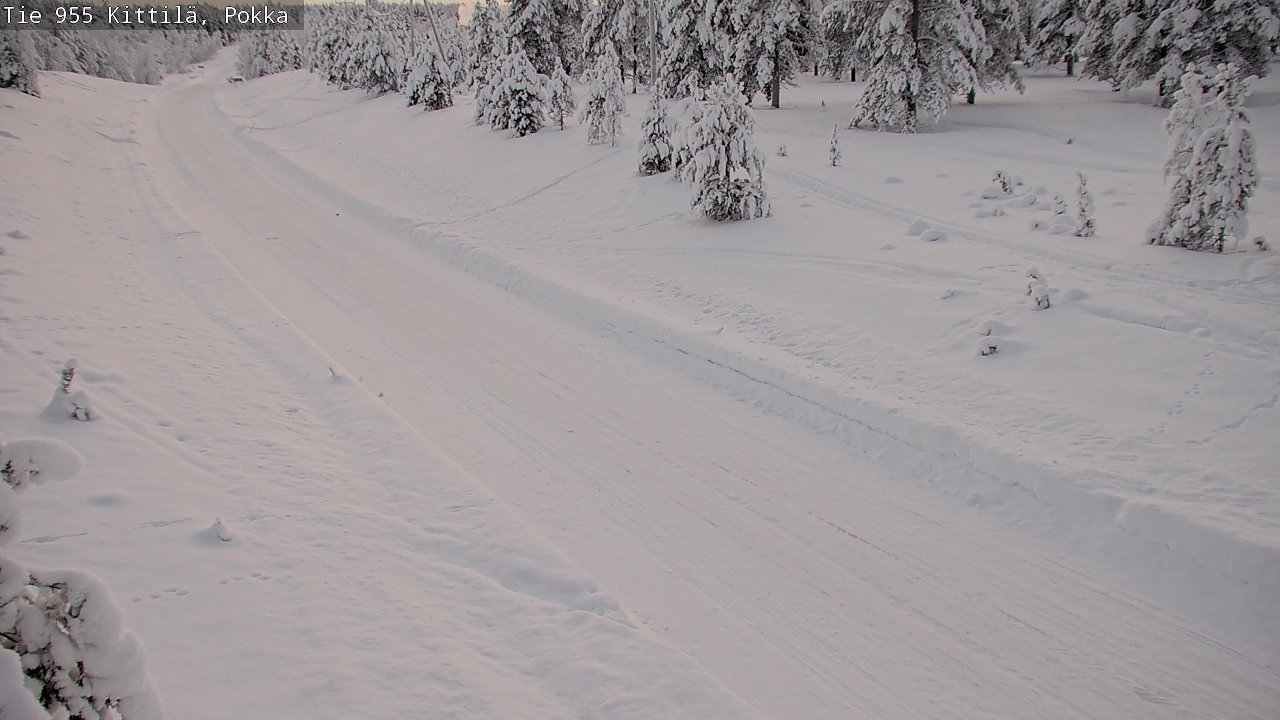 Kelikamerat Kuva Tie 955 Kittilä, Pokka, Kittilä, Lappi
