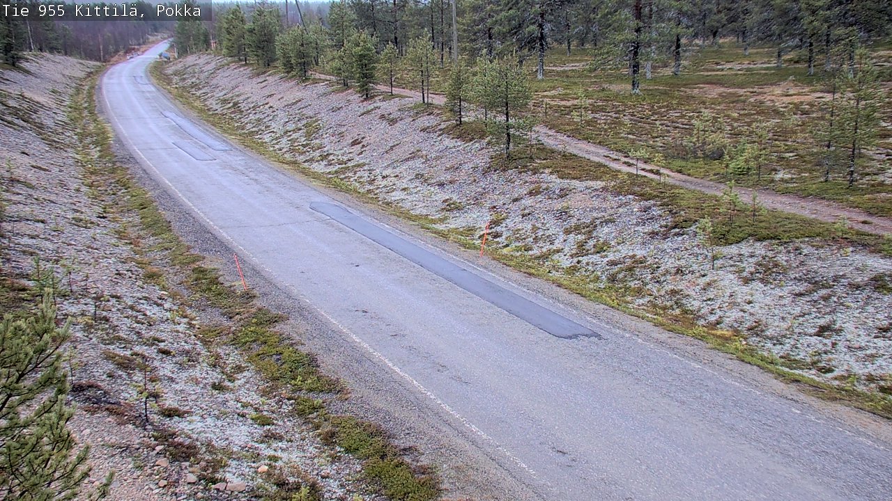 Kelikamerat Kuva Tie 955 Kittilä, Pokka, Kittilä, Lappi