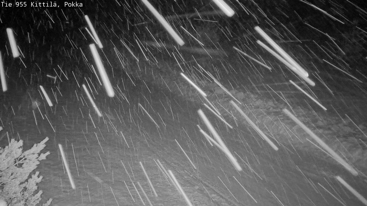 Kelikamerat Kuva Tie 955 Kittilä, Pokka, Kittilä, Lappi
