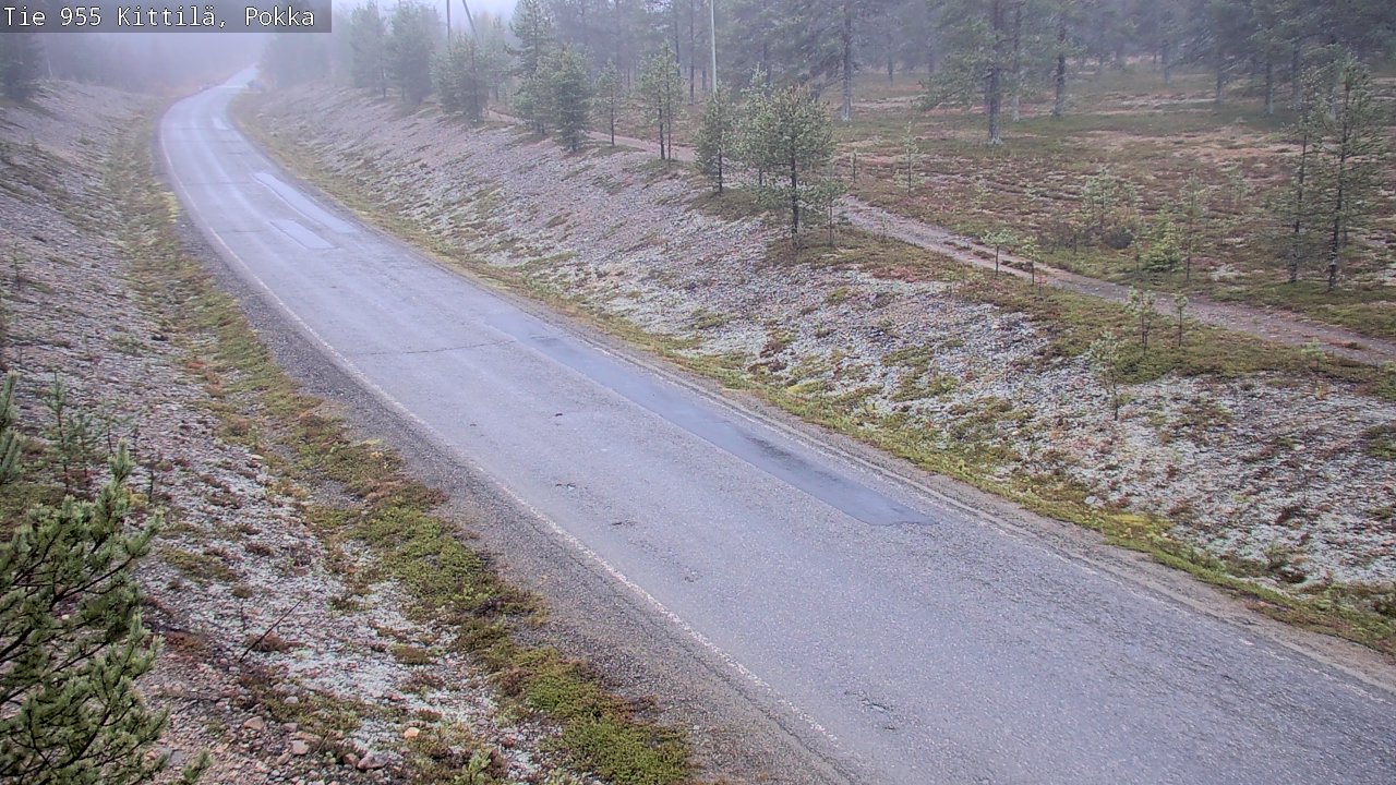 Kelikamerat Kuva Tie 955 Kittilä, Pokka, Kittilä, Lappi