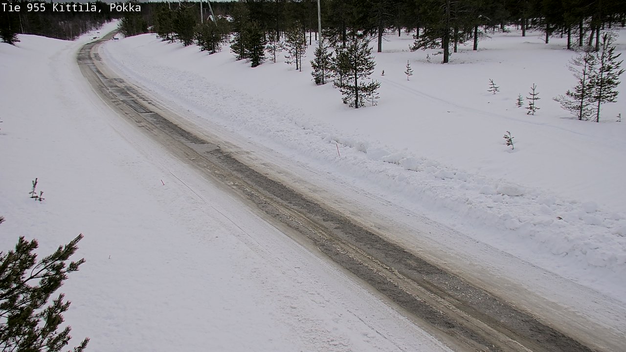 Kelikamerat Kuva Tie 955 Kittilä, Pokka, Kittilä, Lappi