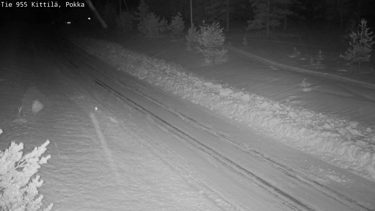 Kelikamerat Kuva Tie 955 Kittilä, Pokka, Kittilä, Lappi