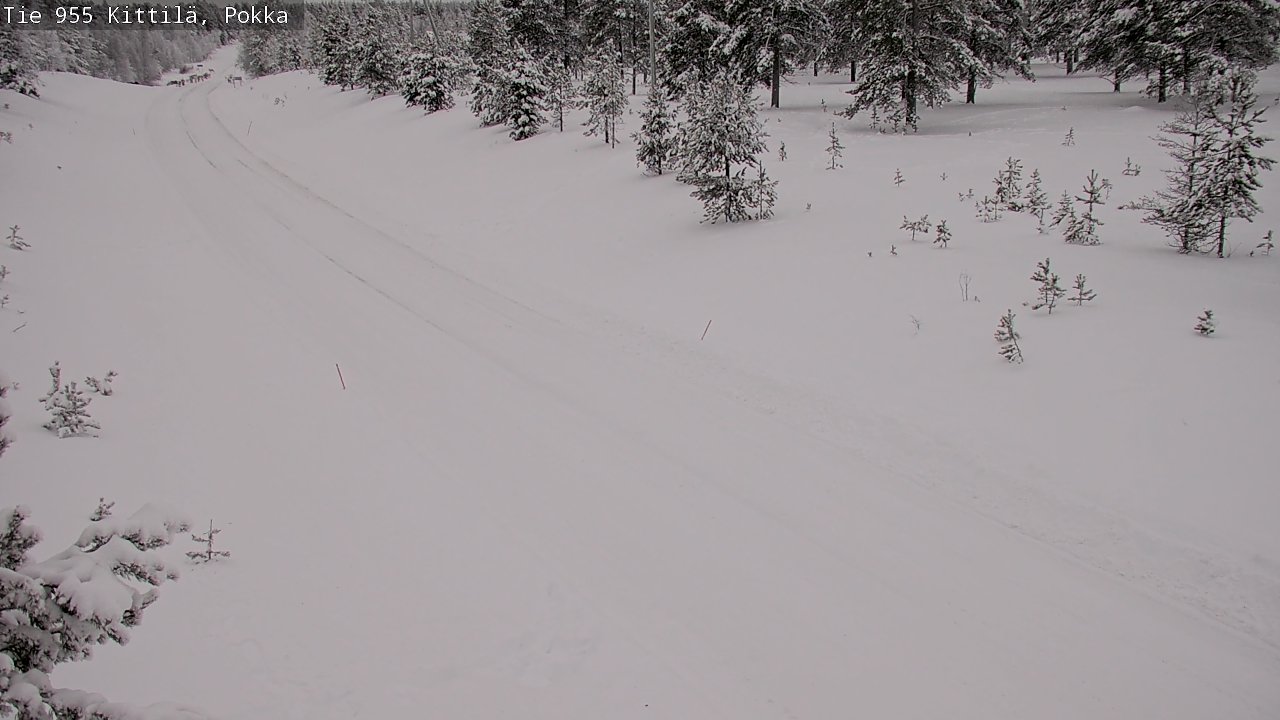 Kelikamerat Kuva Tie 955 Kittilä, Pokka, Kittilä, Lappi