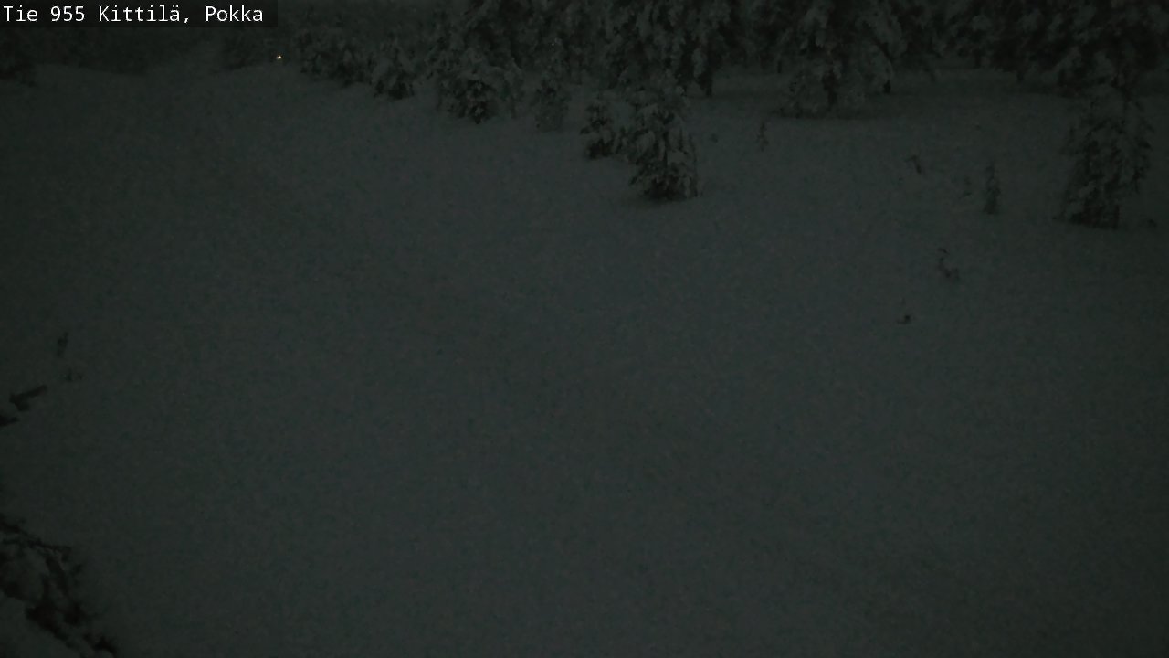 Weather Camera Image Road 955 Kittilä, Pokka, Kittilä, Lappi