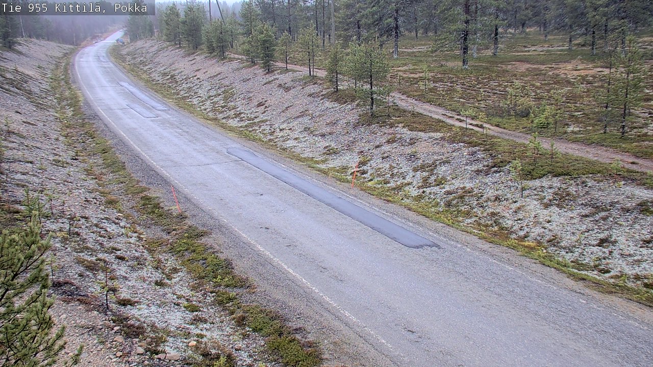 Kelikamerat Kuva Tie 955 Kittilä, Pokka, Kittilä, Lappi