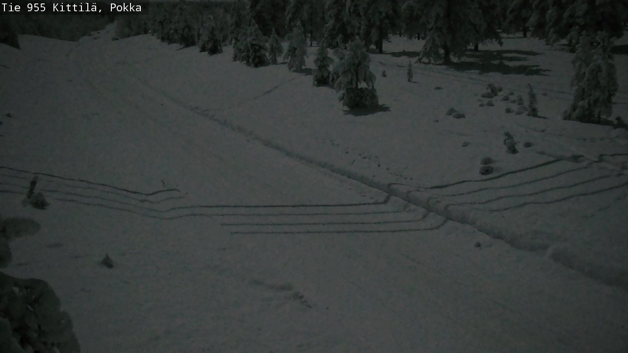 Kelikamerat Kuva Tie 955 Kittilä, Pokka, Kittilä, Lappi