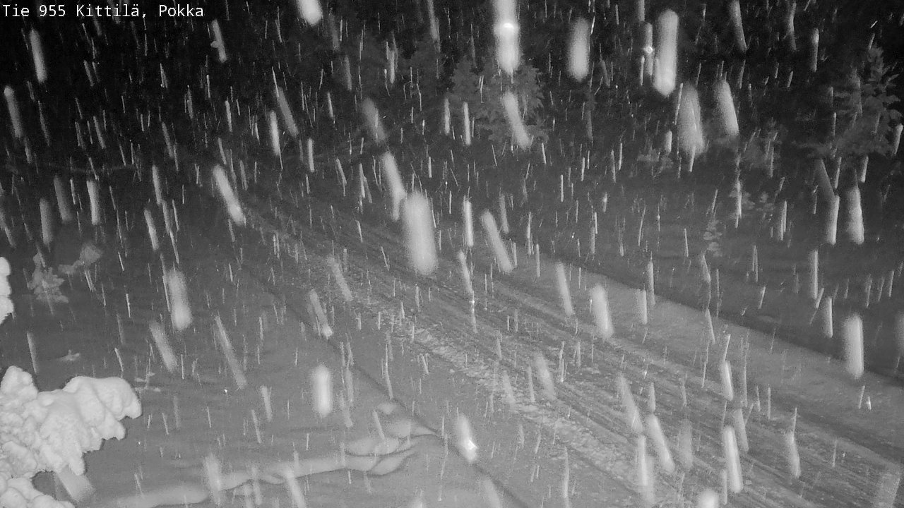 Weather Camera Image Road 955 Kittilä, Pokka, Kittilä, Lappi