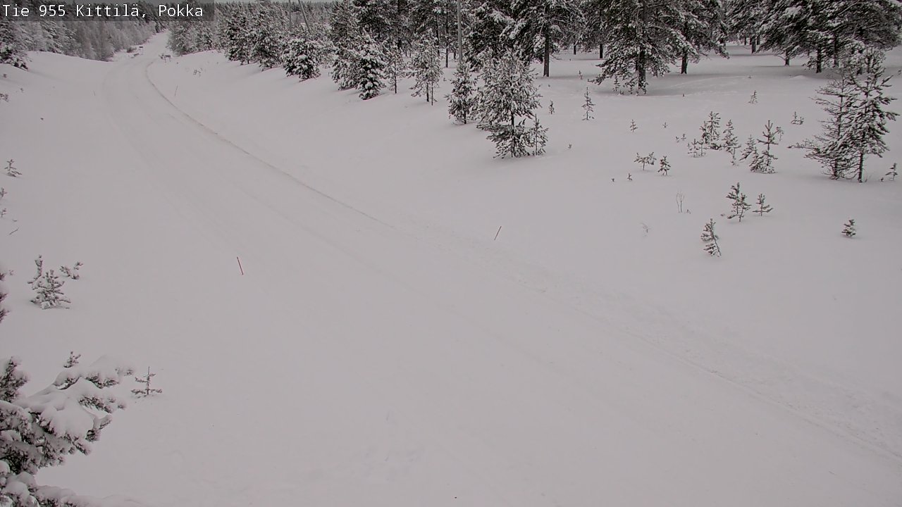 Kelikamerat Kuva Tie 955 Kittilä, Pokka, Kittilä, Lappi