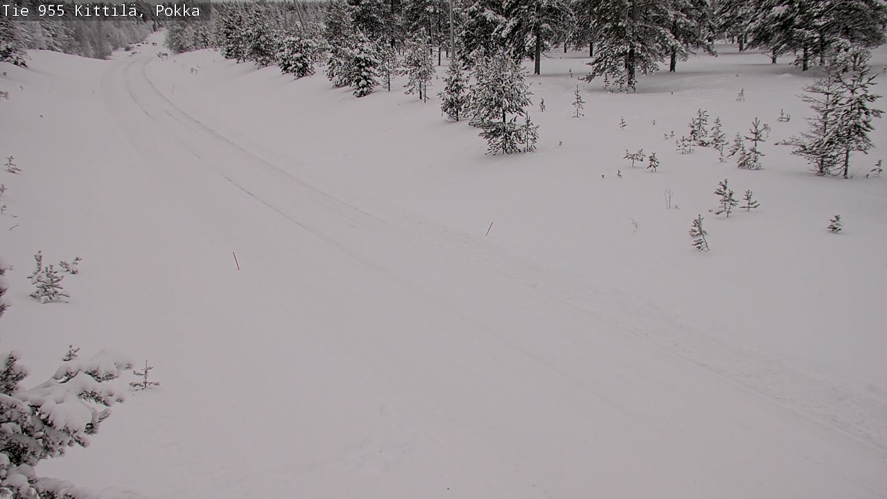Kelikamerat Kuva Tie 955 Kittilä, Pokka, Kittilä, Lappi