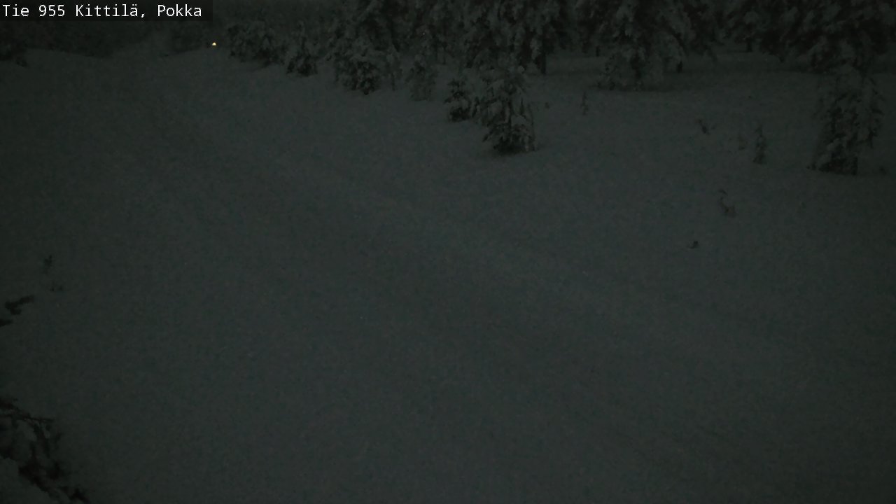 Weather Camera Image Road 955 Kittilä, Pokka, Kittilä, Lappi