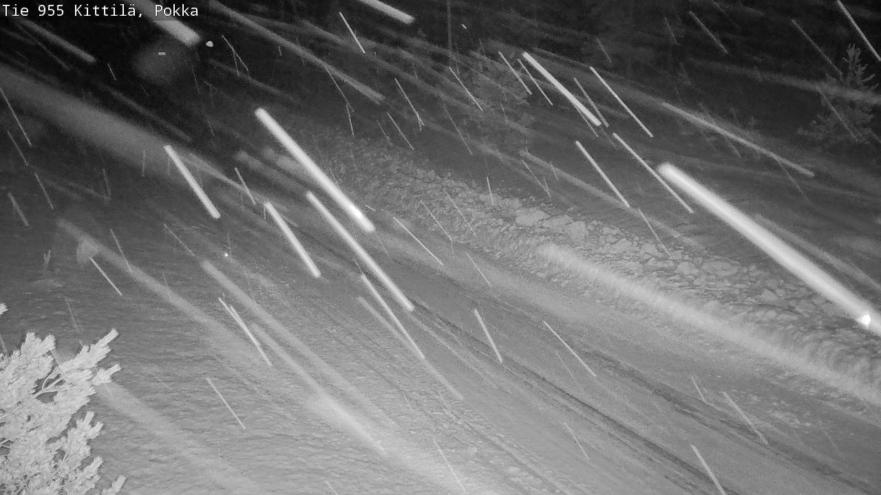 Kelikamerat Kuva Tie 955 Kittilä, Pokka, Kittilä, Lappi