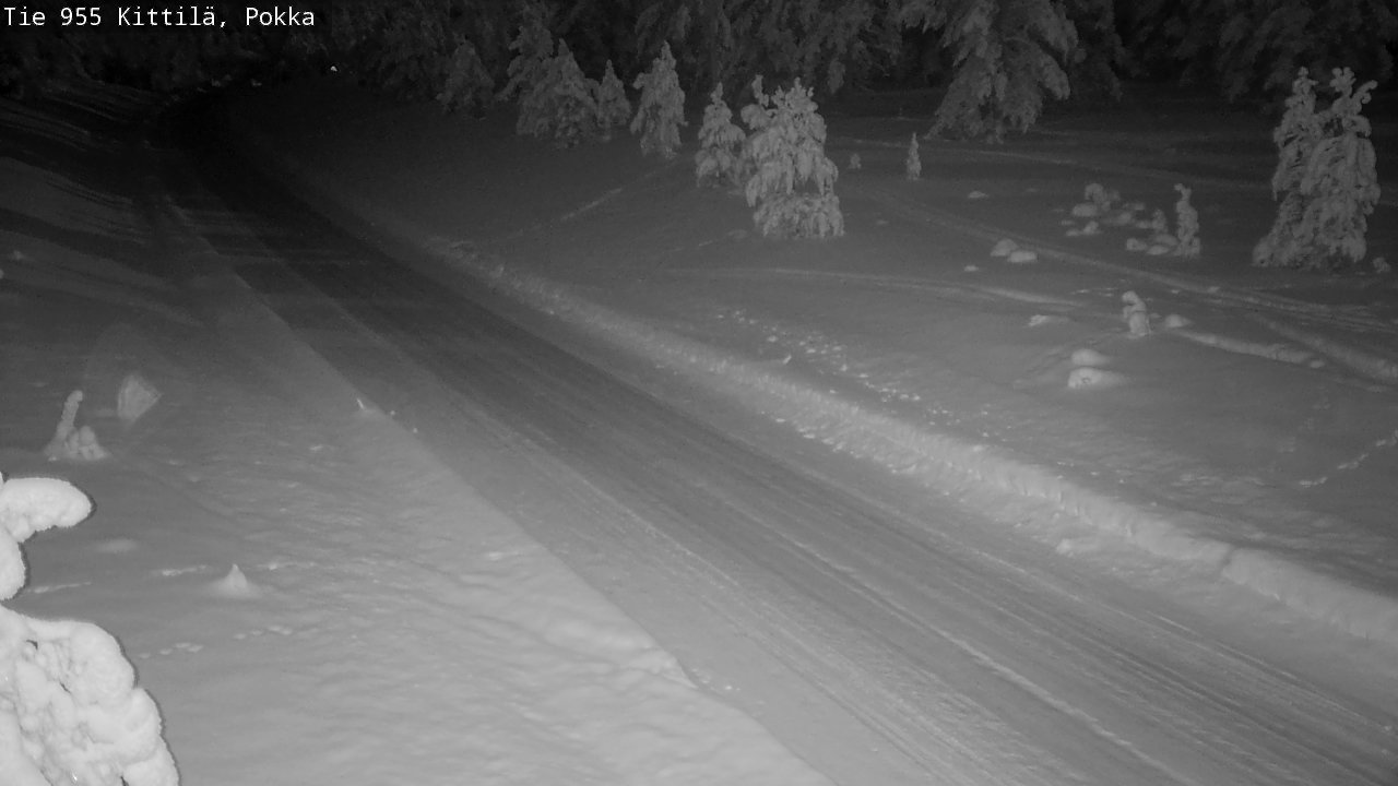 Kelikamerat Kuva Tie 955 Kittilä, Pokka, Kittilä, Lappi