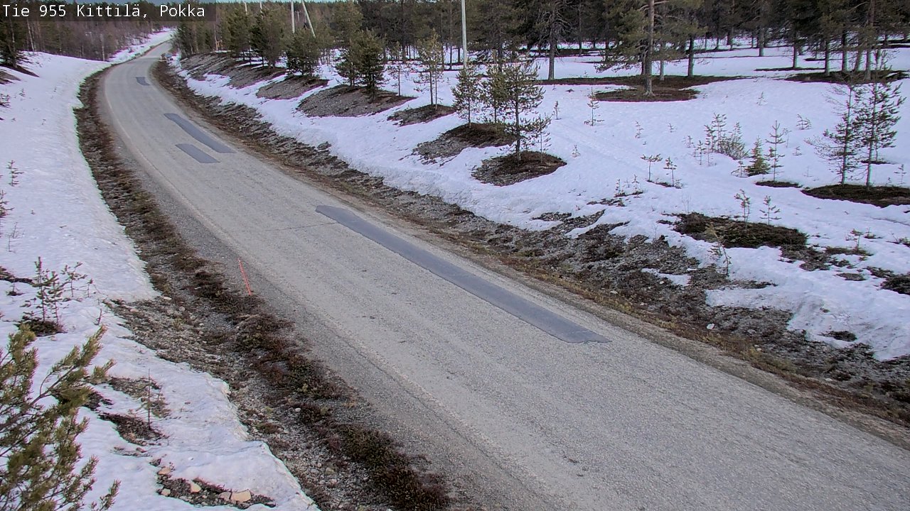 Kelikamerat Kuva Tie 955 Kittilä, Pokka, Kittilä, Lappi