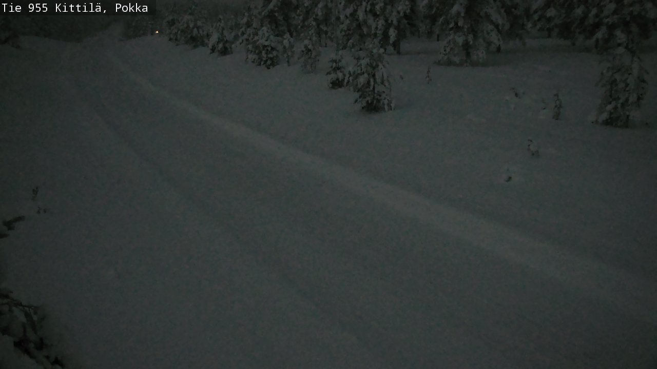 Weather Camera Image Road 955 Kittilä, Pokka, Kittilä, Lappi