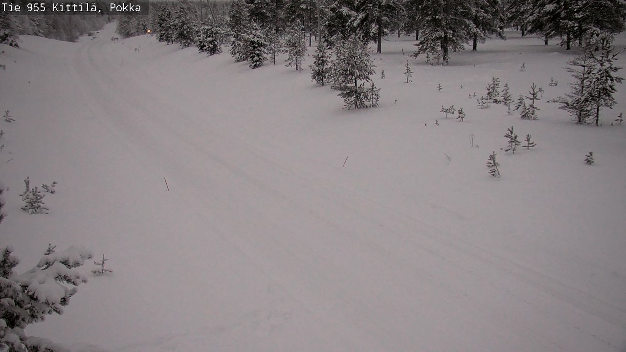 Kelikamerat Kuva Tie 955 Kittilä, Pokka, Kittilä, Lappi