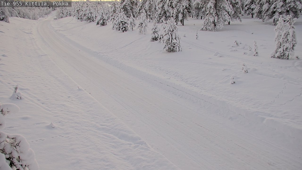 Kelikamerat Kuva Tie 955 Kittilä, Pokka, Kittilä, Lappi