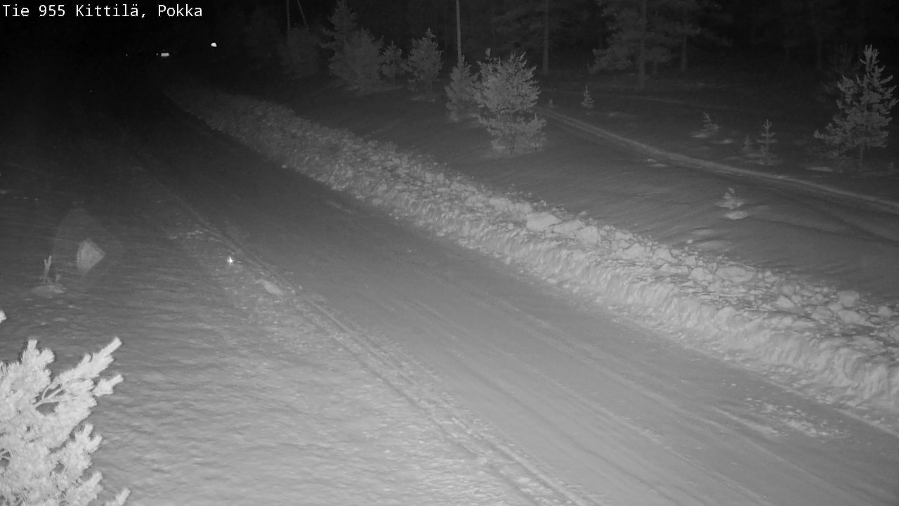 Kelikamerat Kuva Tie 955 Kittilä, Pokka, Kittilä, Lappi