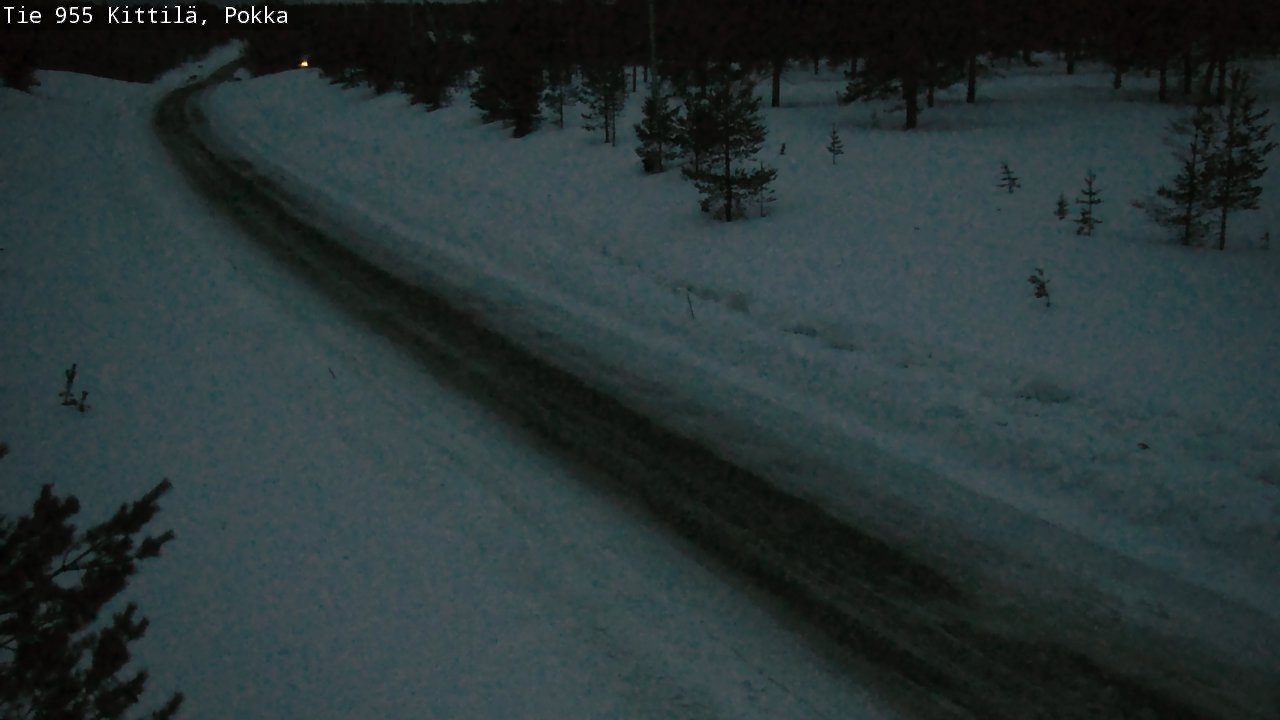 Kelikamerat Kuva Tie 955 Kittilä, Pokka, Kittilä, Lappi