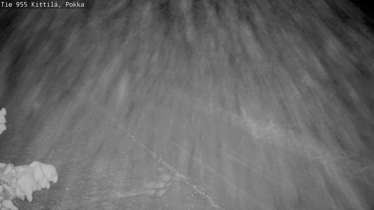 Weather Camera Image Road 955 Kittilä, Pokka, Kittilä, Lappi