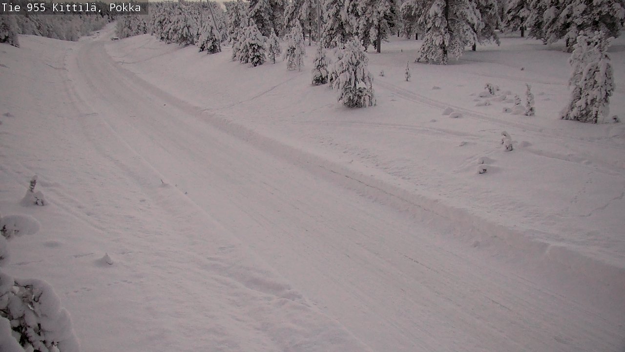 Kelikamerat Kuva Tie 955 Kittilä, Pokka, Kittilä, Lappi