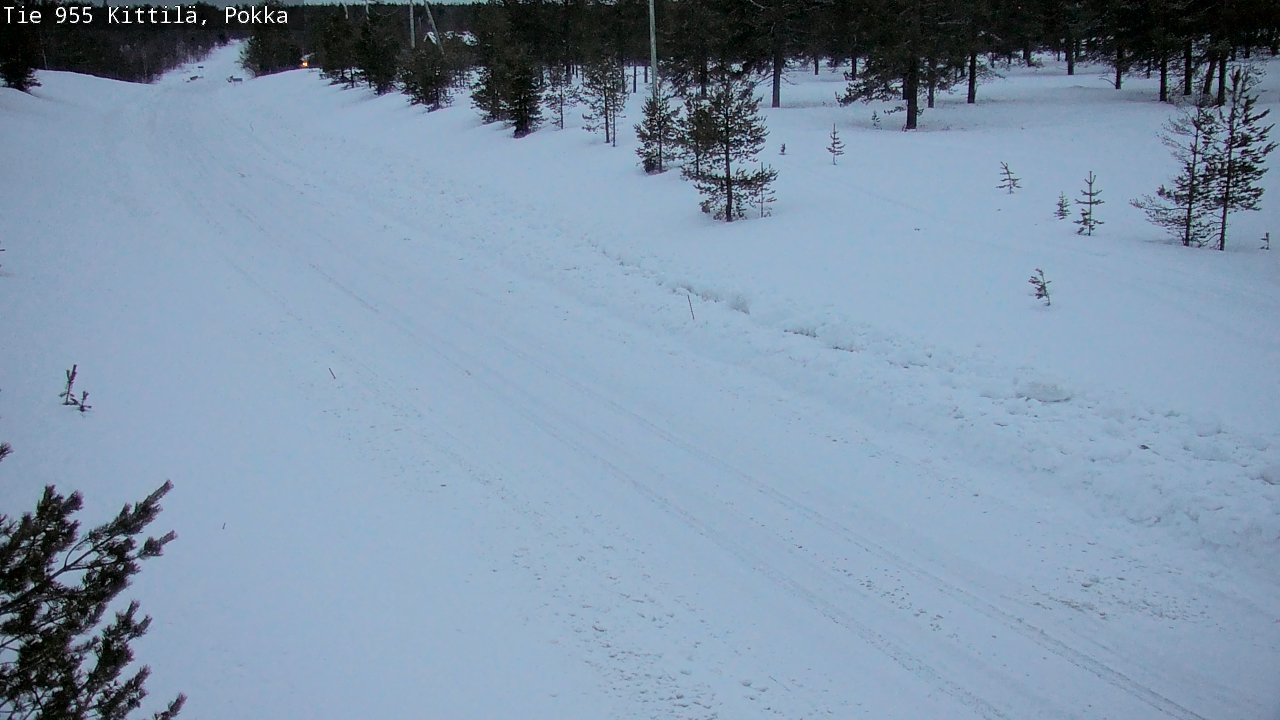 Kelikamerat Kuva Tie 955 Kittilä, Pokka, Kittilä, Lappi