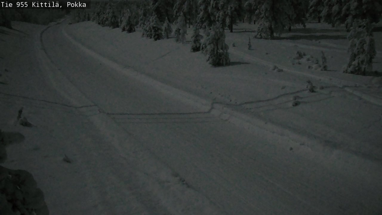 Kelikamerat Kuva Tie 955 Kittilä, Pokka, Kittilä, Lappi