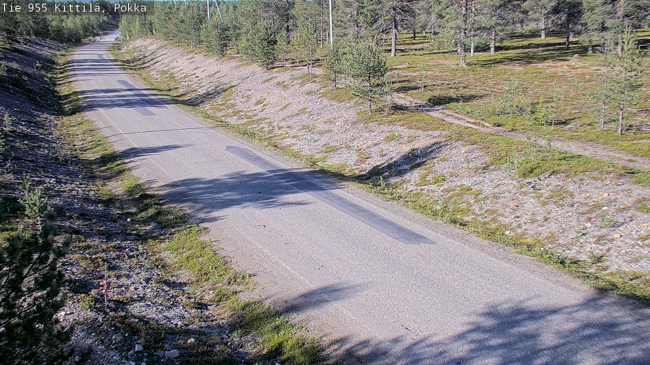 Kelikamerat Kuva Tie 955 Kittilä, Pokka, Kittilä, Lappi