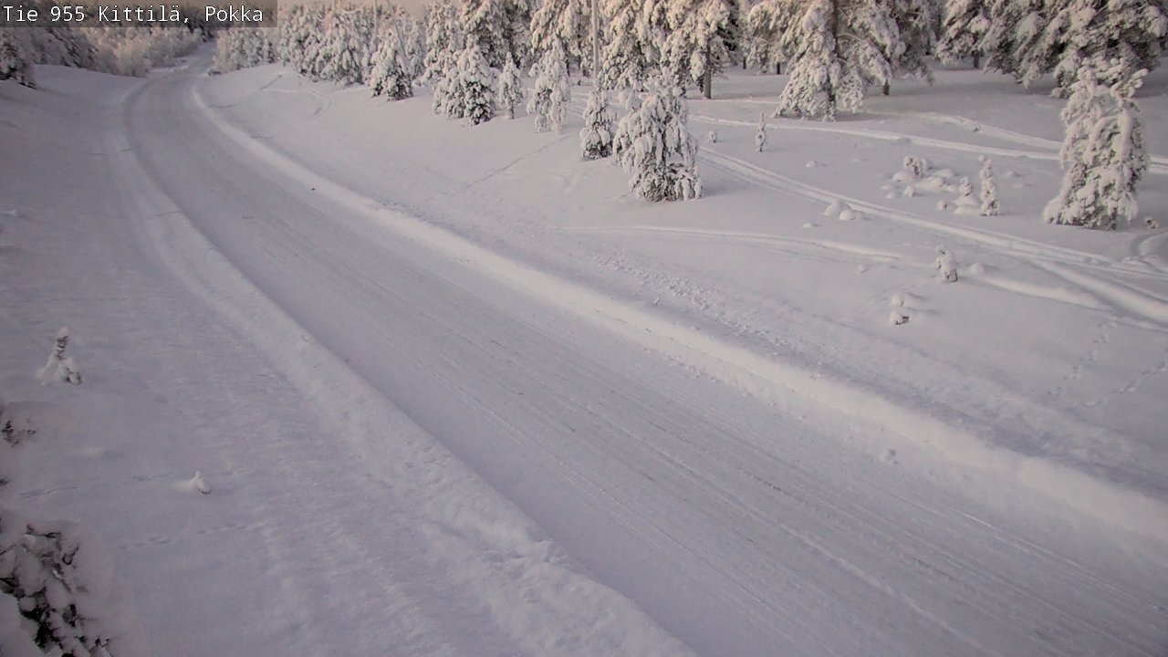 Kelikamerat Kuva Tie 955 Kittilä, Pokka, Kittilä, Lappi