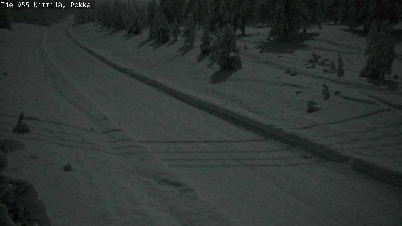 Kelikamerat Kuva Tie 955 Kittilä, Pokka, Kittilä, Lappi