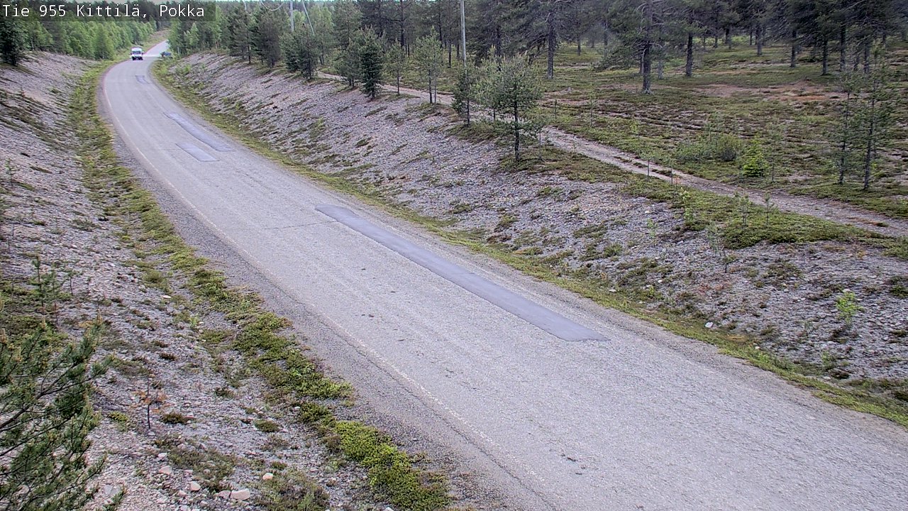 Kelikamerat Kuva Tie 955 Kittilä, Pokka, Kittilä, Lappi