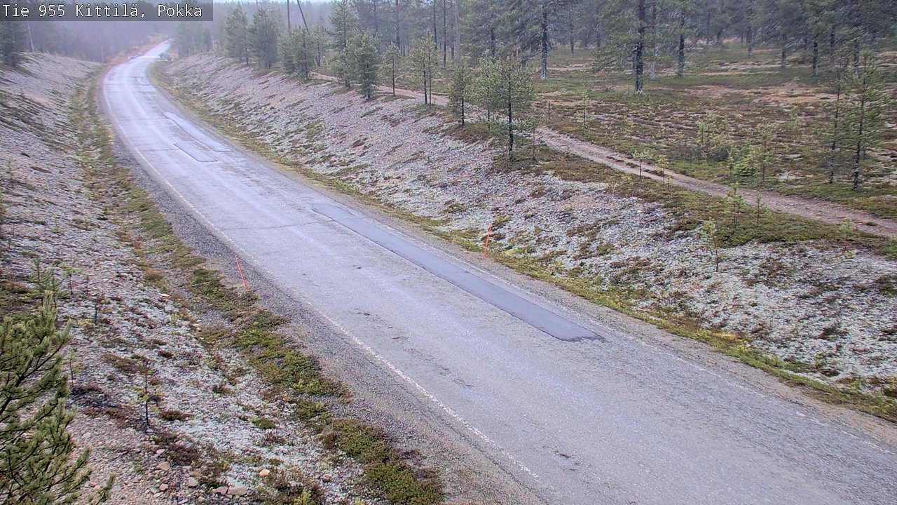Kelikamerat Kuva Tie 955 Kittilä, Pokka, Kittilä, Lappi