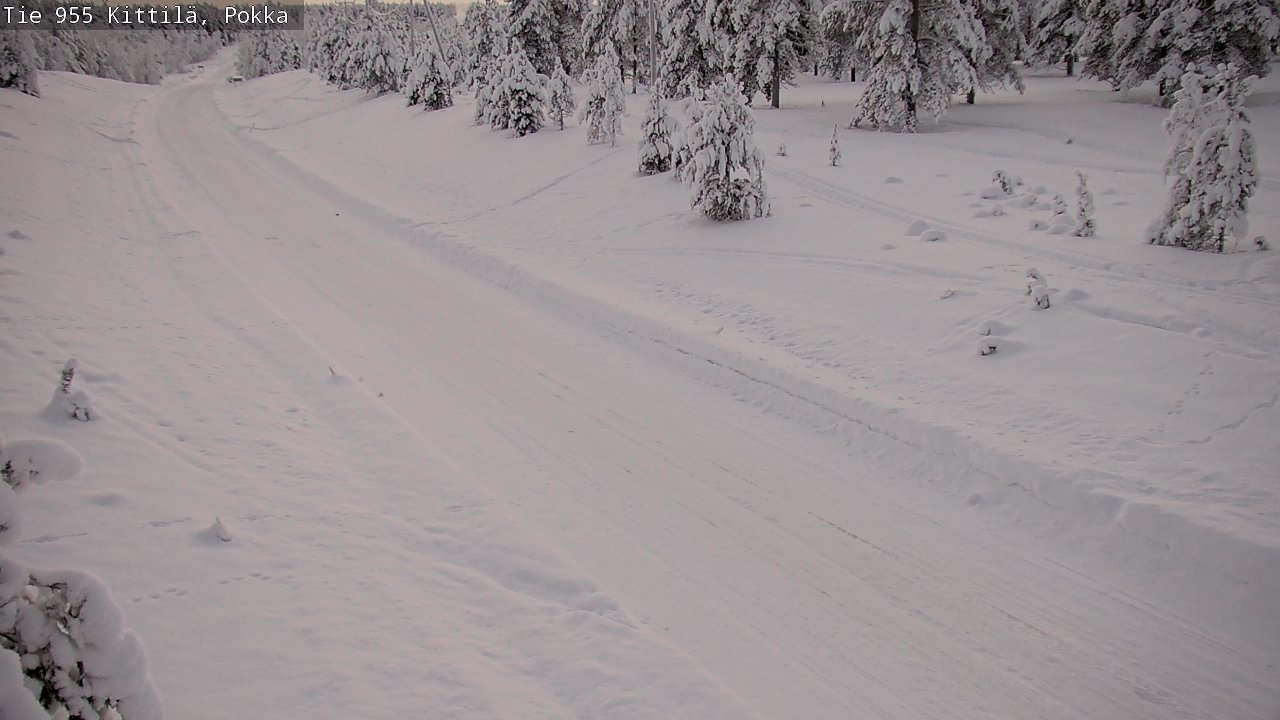 Kelikamerat Kuva Tie 955 Kittilä, Pokka, Kittilä, Lappi