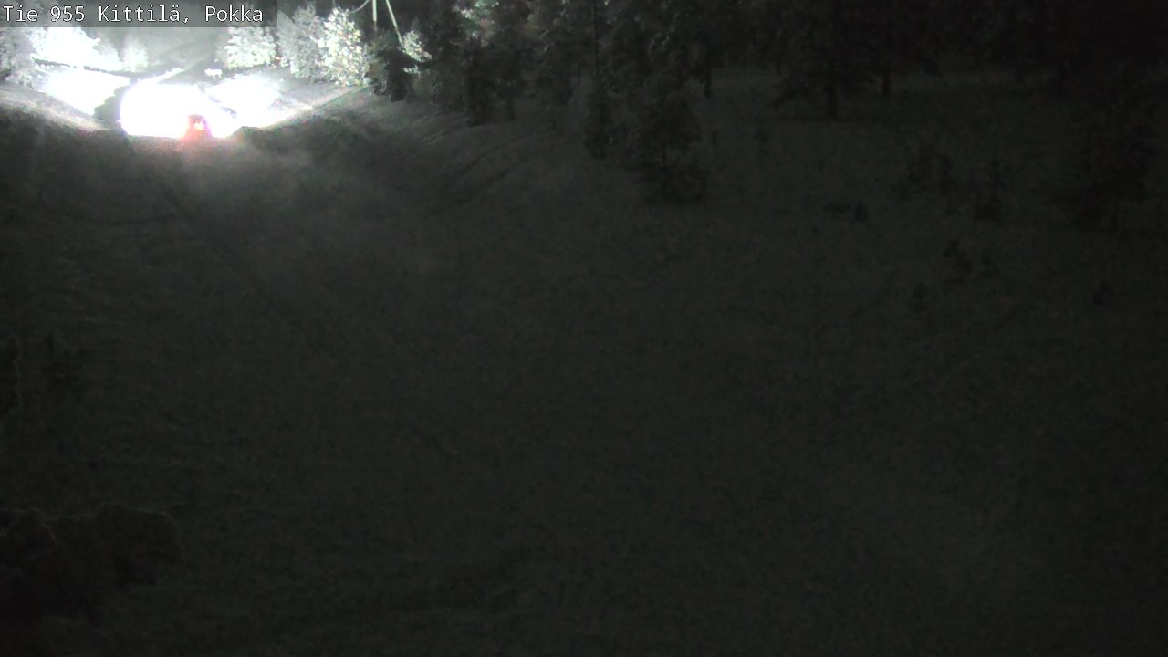 Weather Camera Image Road 955 Kittilä, Pokka, Kittilä, Lappi
