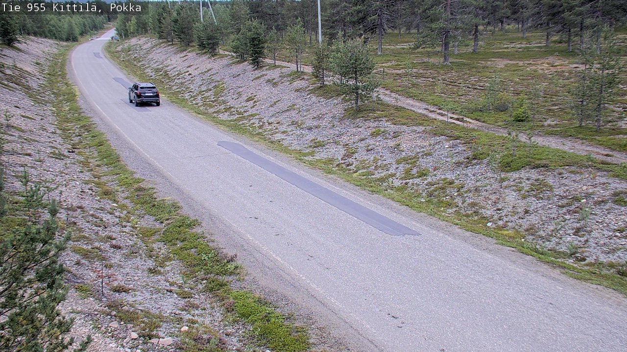 Kelikamerat Kuva Tie 955 Kittilä, Pokka, Kittilä, Lappi