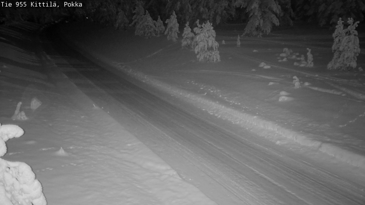 Kelikamerat Kuva Tie 955 Kittilä, Pokka, Kittilä, Lappi