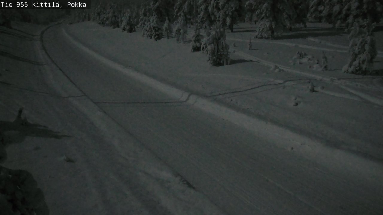 Kelikamerat Kuva Tie 955 Kittilä, Pokka, Kittilä, Lappi