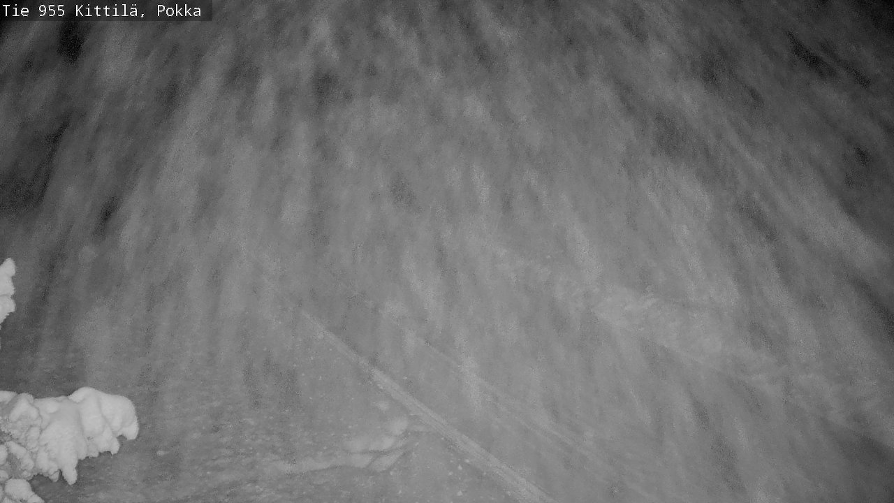Weather Camera Image Road 955 Kittilä, Pokka, Kittilä, Lappi