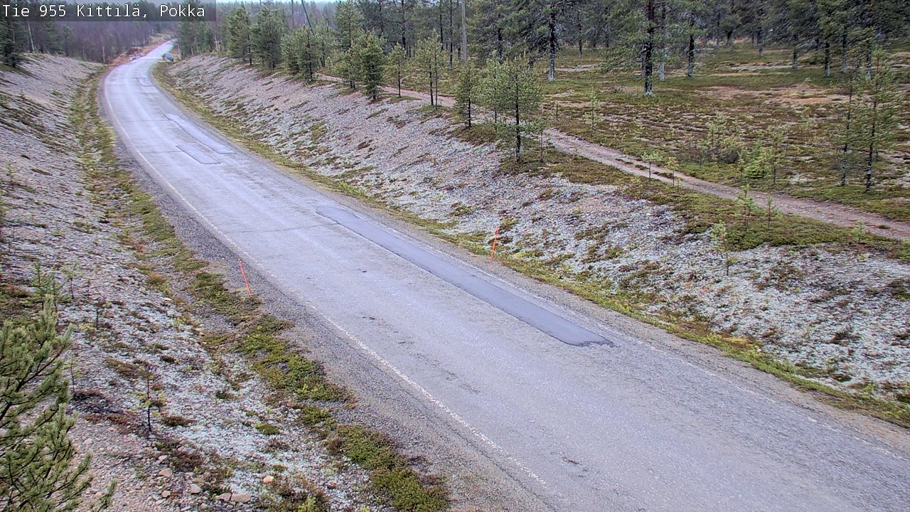 Kelikamerat Kuva Tie 955 Kittilä, Pokka, Kittilä, Lappi