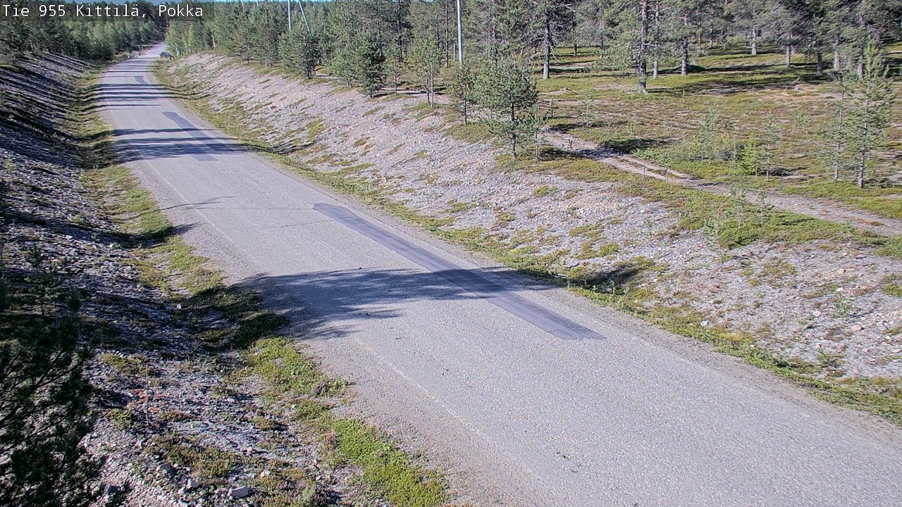 Kelikamerat Kuva Tie 955 Kittilä, Pokka, Kittilä, Lappi
