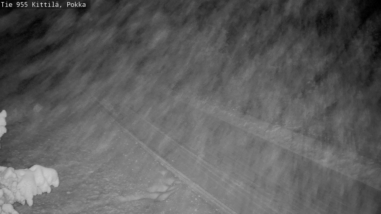 Weather Camera Image Road 955 Kittilä, Pokka, Kittilä, Lappi